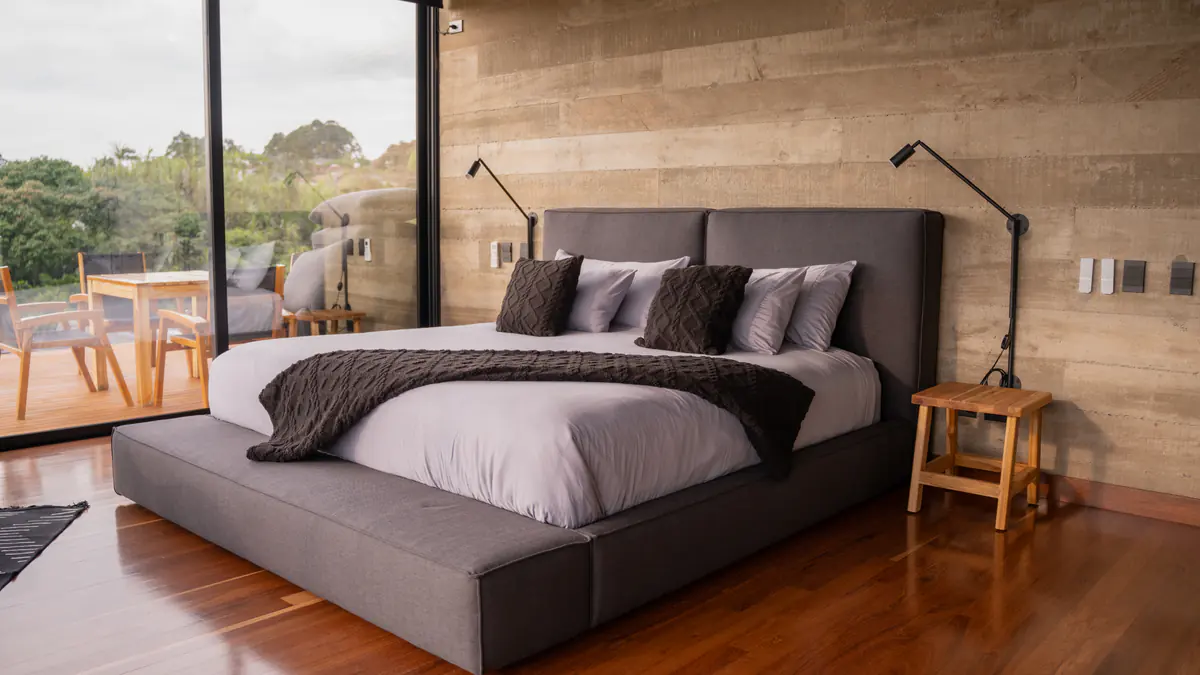 Habitación principal 1 con cama king en Casa Audaz